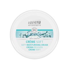 LAVERA crème soft basis sensitiv bte 150 ml