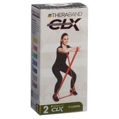 Thera Band CLX11 Loops individual 1.4kg gelb dünn Senioren Kinder