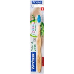 Trisa Natural Clean Holzzahnbürste Young soft