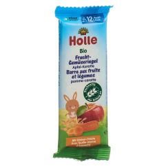 Holle Früchte-Gemüseriegel Apfel Karotte Bio 25 g