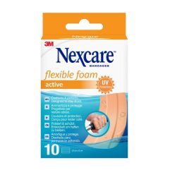 3M NEXCARE pansem foam activ bandes 6x10cm 10 pce