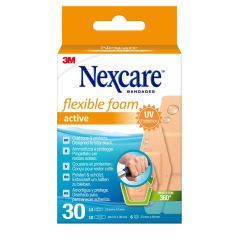 3M NEXCARE pansem foam activ 3 tailles ass 30 pce