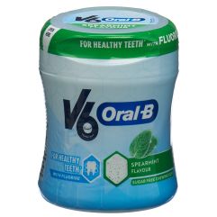 V6 OralB Kaugummi Spearmint Ds 45 Stk