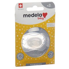 MEDELA Baby Sucette New Born 0-2 transparent