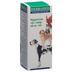 Herbamed Hypericum vet. comp. Tropfen ad us. vet. Fl 50 ml