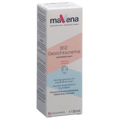 MAVENA B12 Crème Visage dist 50 ml