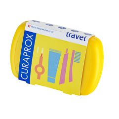 CURAPROX travel set jaune