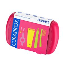 CURAPROX travel set magenta