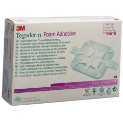 3M TEGADERM FOAM compr mousse 5x5cm adhésif 10 pce