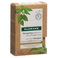 KLORANE Masque-shampooing ortie bio 8 x 3 g