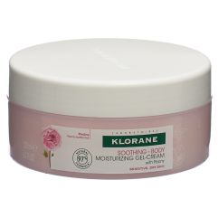 Klorane Pfingstrosen Gel-Creme feuchtigkeitsspendend Bio 200 ml