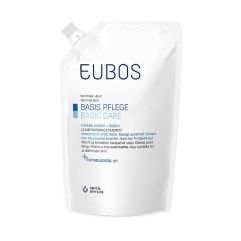 EUBOS savon liquide non parf bleu refill 400 ml