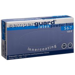 Semperguard Handschuhe Latex IC S puderfrei weiss 100 Stk