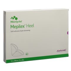 MEPILEX Heel Schaumverb 13x20cm Silikon (n) 5 Stk