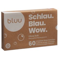 BLUU Feuille de lavage sans odeur 60 pce