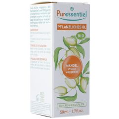 PURESSENTIEL huile végétale amande douce bio 50 ml