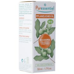 PURESSENTIEL huile végétale macadamia bio 50 ml