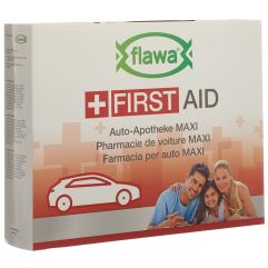 FLAWA pharmacie pour la voiture maxi bag rouge