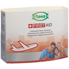 Flawa Individuelle Reise-Apotheke gelb/grau