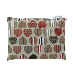 HERBORISTERIA coussin noyaux cerises coeur