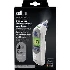 Braun ThermoScan 7 + IRT 6525 mit AgePrecision und Nacht Modus