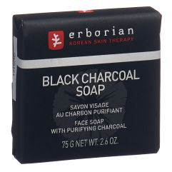 ERBORIAN KOREAN THER Black Charcoal Soap 75 g