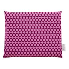 HERZZUCKER Coussin pépins rais 26x21cm pois pink