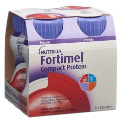 Fortimel Compact Protein Waldfrucht 4 Fl 125 ml