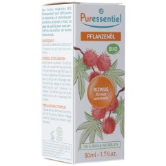 PURESSENTIEL ricin huile végétale fl 50 ml