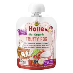 Holle Fruity Fox Apfel Banane & Beeren mit Joghurt Btl 85 g