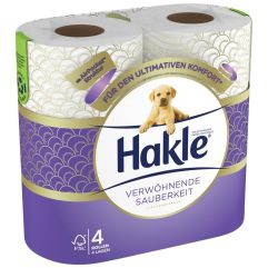 HAKLE papier toilette propreté soignée 4 pce