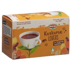 Morga Curcuma Lovers Tee mit Hülle Bio Knospe Btl 20 Stk