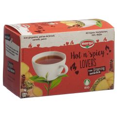 Morga Hot n'Spicy Lovers Tee mit Hülle Bio Knospe Btl 20 Stk