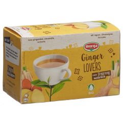 MORGA thé Ginger Lovers a/p bio bourgeon 20 pce