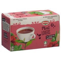 Morga Mint Lovers Tee mit Hülle Bio Knospe Btl 20 Stk