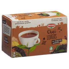 Morga Chai Lovers Tee mit Hülle Bio Knospe Btl 20 Stk