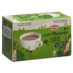 Morga Lemongrass-Moringa Lovers Tee mit Hülle Bio Knospe Btl 20 Stk