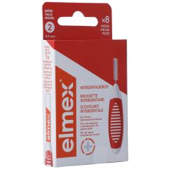 ELMEX brossette interdentaire 0.5mm rouge 8 pce