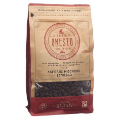 ONESTO café en grains mélange kapitäns sach 500 g