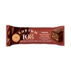 RHYTHM108 Hazelnut Praline Dark Chocolate Bar glutenfrei vegan 33 g