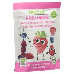 Freche Freunde Fruchtchips roter Beerenmix Btl 10 g