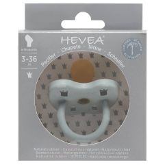 HEVEA Tétine Orthodontic Gorgeous Grey 3-36 m