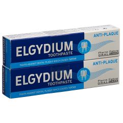 ELGYDIUM Anti-Plaque dentifrice duo 2 x 75 ml