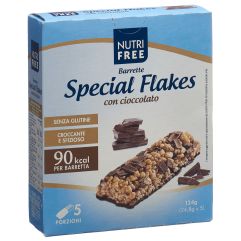 Nutrifree Flakes Schokoriegel glutenfrei 5 x 24.8 g