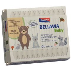 BELLAWA cotons-tiges de sécurité box 60 pce