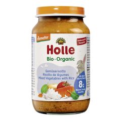 HOLLE risotto aux légumes verre 220 g