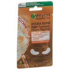 GARNIER Masque Tissu Yeux orange hyaluron 6 g