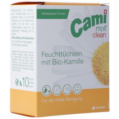 CAMI MOLL clean serviettes humides NF sach 10 pce