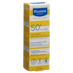 MUSTELA Solaire lait solaire SPF50+ tb 40 ml