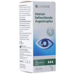 LIVSANE Gouttes oculaires intens hydrat fl 10 ml